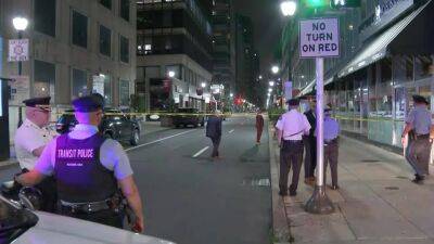 Jefferson Hospital - More than a dozen shots fired at man during drive-by shooting in Center City, police say - fox29.com - city Center