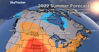 Summer weather 2022: What can Canadians expect this year? - globalnews.ca - Usa - county Prairie