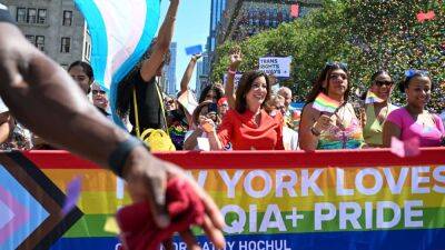 Pride parades march on with new urgency after abortion ruling - fox29.com - New York - city New York - San Francisco - city Chicago - city San Francisco - city Manhattan