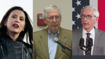 Mitch Macconnell - Drew Angerer - Gretchen Whitmer - Tony Evers - Wisconsin shooting: Gunman's targets included political leaders, officials say - fox29.com - city Lisbon - state Michigan - state Wisconsin