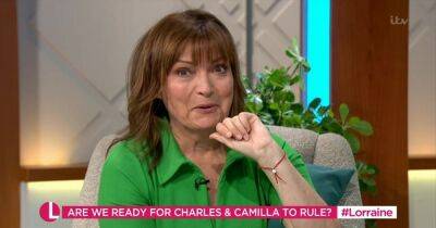 Lorraine Kelly - prince Charles - Andrew Princeandrew - Lorraine takes veiled dig at Prince Andrew for having 'convenient' Covid over Jubilee - dailystar.co.uk - Britain