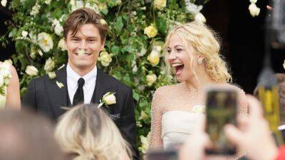 Idris Elba - Danny Jones - Emma Weymouth - Pixie Lott FINALLY marries model Oliver Cheshire in front of celeb friends after pandemic cancelled big day - thesun.co.uk - county Cheshire - county Oliver