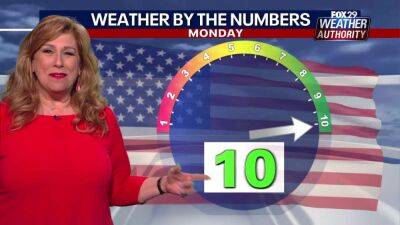 Sue Serio - Weather Authority: Fourth of July conditions to be sunny, seasonable for festivities and fireworks - fox29.com - state Delaware