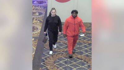 Suspects wanted for robbing 2 people inside Atlantic City casinos, police say - fox29.com - state New Jersey - county Atlantic