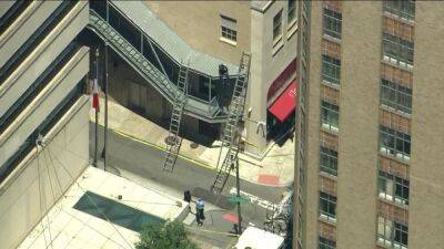 Suspected shoplifter arrested after getting stuck on roof of Rittenhouse store - fox29.com