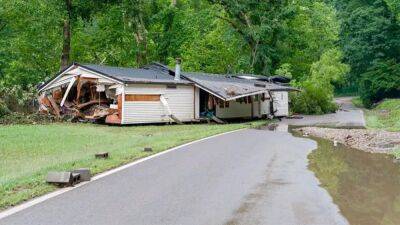 Flash flooding sweeps homes off foundations in rural Virginia; dozens reported missing - fox29.com - state Virginia - county Buchanan