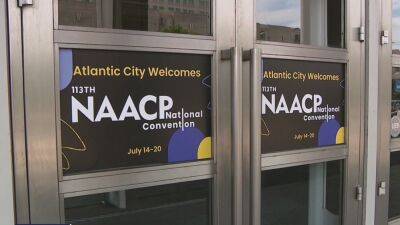 Jeff Cole - Atlantic City in the spolight as NAACP convenes its first in-person convention since 2020 - fox29.com - Usa - state Illinois - county Hall - county Atlantic