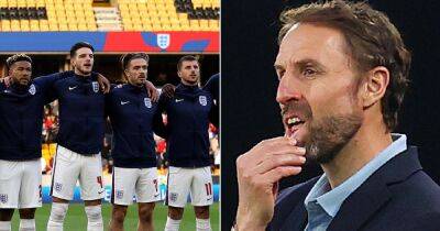 Gareth Southgate - Crystal Palace - Gareth Southgate could axe England stars over Covid jab as unvaxxed players will miss Iran tie - dailystar.co.uk - Iran - Singapore - Usa - Britain - France - Australia - Qatar