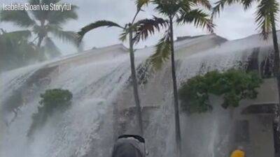 Watch: Colossal waves crash over 2-story condo in Hawaii as Hurricane Darby remnants pass - fox29.com - state Hawaii