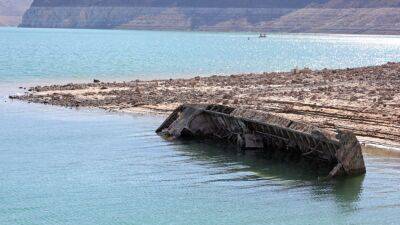 Lake Mead - World War II-era boat emerges from shrinking Lake Mead - fox29.com - city Las Vegas - state Nevada - county Lake - state Arizona - city New Orleans - state Utah - state Colorado - city Powell, county Lake