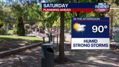 Fourth of July forecast: Stormy Saturday ahead of sunny, beautiful Sunday and Monday - fox29.com - state New Jersey