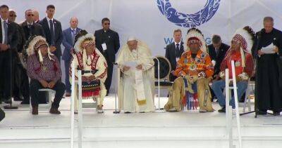Pope Francis ‘deeply sorry,’ asks for forgiveness for residential schools during Alberta visit - globalnews.ca - India - Spain - Britain - Canada - county Pope