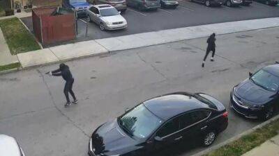 Video: 2 suspects sought for firing into crowd of people, shooting child in East Germantown - fox29.com - city Philadelphia - city Germantown