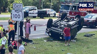 Florida man lifts overturned Jeep to rescue toddler after accident - fox29.com - state Florida - county Flagler