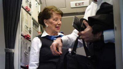 86-year-old woman recognized as world's longest-serving flight attendant - fox29.com - New York - Usa - city Boston - state Virginia - county Arlington - Soviet Union - county Reagan - Washington, county Reagan