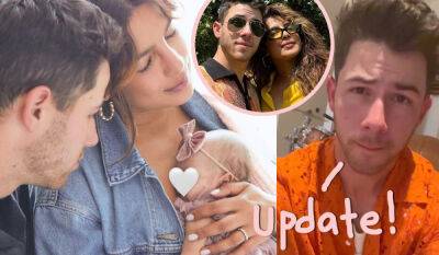 Nick Jonas - Priyanka Chopra - Nick Jonas Offers FANTASTIC Health Update On Baby Girl After Scary Hospital Stay! - perezhilton.com