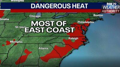 Weather Authority: Wednesday storms to bring relief from triple-digit temps - fox29.com - state Delaware - county Chester - city Norristown - city Newtown