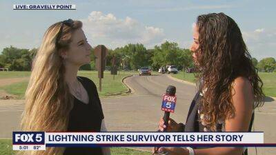 Sole survivor of lightning strike outside White House speaks out - fox29.com - county Park - county Lafayette