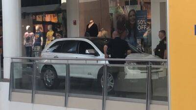 Video: Elderly woman drives SUV into Massachusetts mall - fox29.com - state Massachusets - city Boston