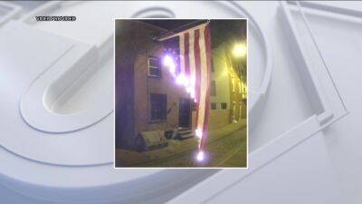Police: American flag set on fire outside South Philadelphia home - fox29.com - Usa