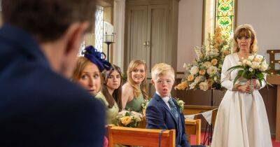 Emmerdale's Marlon and Rhona wedding day chaos as tragic health battle strikes - dailystar.co.uk
