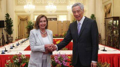 Nancy Pelosi - Lee Hsien Loong - Nancy Pelosi expected to visit Taiwan, escalating tensions with China - fox29.com - China - city Beijing - Taiwan - Singapore - Usa - Malaysia - city Singapore - city Kuala Lumpur, Malaysia