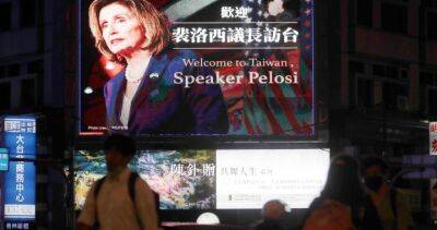 Nancy Pelosi - Nancy Pelosi arrives in Taiwan as China issues warning - globalnews.ca - China - city Beijing - Taiwan - Usa - Malaysia - Washington
