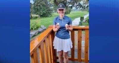 ‘I was in shock:’ Young Alberta golfer drains 2 holes-in-one at club championship - globalnews.ca - Canada - city Sanford