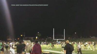 Upper Darby - Upper Darby school officials speak out after fight cancelled football game - fox29.com - state Pennsylvania - county Hill