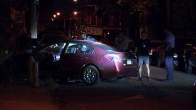 Scott Small - Man found dead behind wheel of crashed car in Frankford, police say - fox29.com - city Philadelphia