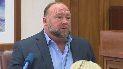 Alex Jones - Alex Jones trial: Infowars host ordered to pay $45.2M in punitive damages - fox29.com - state Texas - Austin, state Texas - city Sandy