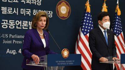 Nancy Pelosi - North Korea calls Pelosi 'destroyer of international peace' as military drills continue in Taiwan - fox29.com - China - city Beijing - Taiwan - North Korea