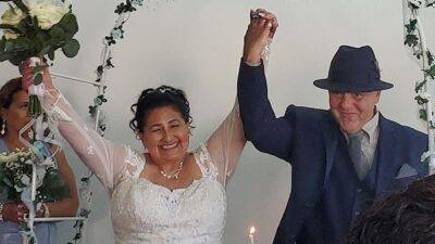 Formerly incarcerated California couple weds; bond strengthened over hunger strikes - fox29.com - state California - county Orange - county Bay - county Valley