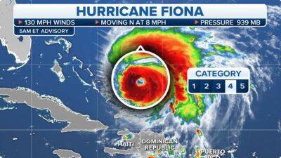 Hurricane Fiona - Hurricane Fiona heading towards Bermuda; life-threatening swells expected to reach US East Coast - fox29.com - Usa - Puerto Rico - Dominica - Dominican Republic - Bermuda