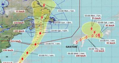 Nova Scotia - Environment Canada - Hurricane Fiona shaping up to be ‘potentially severe event’ for Atlantic Canada - globalnews.ca - Canada - Puerto Rico - county Atlantic