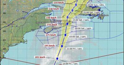 Nova Scotia - Environment Canada - Fiona set to be ‘historic storm’ for eastern Canada, N.S. issues emergency alert - globalnews.ca - Canada