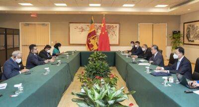 Wang Yi - Ali Sabry - Sri Lanka China agree to advance high-quality BRI - newsfirst.lk - New York - China - state Councilor - Sri Lanka