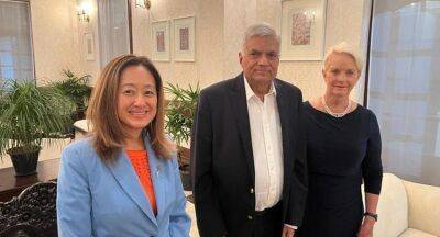 Sri Lankans - Ranil Wickremesinghe - Julie Chung - Two US Ambassadors meet President - newsfirst.lk - Usa - Sri Lanka - city Rome