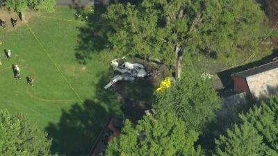 Plane crashes on front lawn of home in Lehigh County, emergency crews on scene - fox29.com - state Pennsylvania - county Lehigh