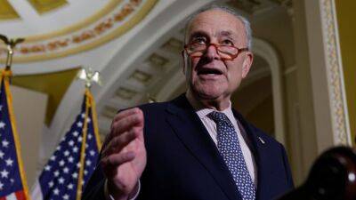 Chuck Schumer - Joe Manchin - Senate OKs stopgap to avert government shutdown, send aid to Ukraine - fox29.com - state West Virginia - Washington - city Washington - Russia - Ukraine