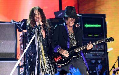 Steven Tyler - Watch Aerosmith perform their first show since before the pandemic - nme.com - Britain - city Las Vegas - state Maine