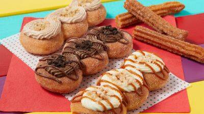 Dave Skena - Krispy Kreme unveils churro-inspired doughnuts - fox29.com - Spain - state North Carolina - Charlotte, state North Carolina - Mexico - city Charlotte, state North Carolina