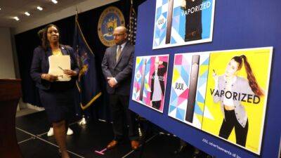 Spencer Platt - Letitia James - Juul to pay nearly $440 million in states' teen vaping settlement - fox29.com - city New York - Puerto Rico - state Connecticut - Hartford, state Connecticut - Hartford