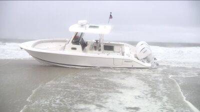 Derek Green - 'Very treacherous': Fishing boat gets grounded in Ocean City while on its way to AC boat show - fox29.com - county Atlantic - county Ocean - county Berks