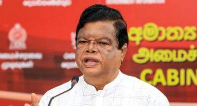 Bandula Gunawardena - Ranil Wickremesinghe - Shehan Semasinghe - Sri Lankan ministries to lose 5% of budgeted funds - newsfirst.lk - Sri Lanka