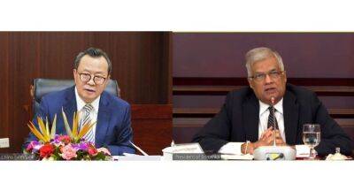 Ranil Wickremesinghe - President hold talks with China’s Exim Bank - newsfirst.lk - China - Sri Lanka
