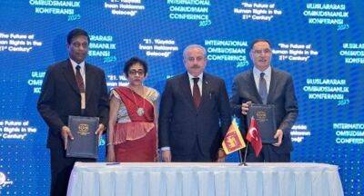 Sri Lanka & Türkiye sign MoU on protection of human rights - newsfirst.lk - Sri Lanka - Eu - city Ankara