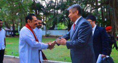 Mahinda Rajapaksa - Namal Rajapaksa - Sagara Kariyawasam - Chinese Communist Party delegation meets Mahinda, Namal - newsfirst.lk - China - Sri Lanka