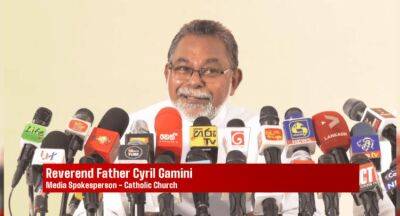 Maithripala Sirisena - Former President Sirisena has no right to ask for forgiveness – Rev. Fr. Cyril Gamini - newsfirst.lk - Sri Lanka