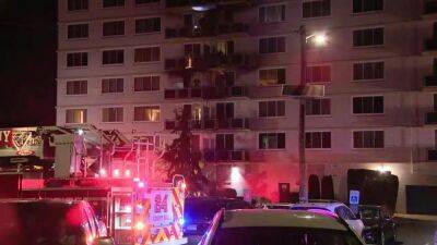 Multiple fires erupt at condominium tower in Cherry Hill - fox29.com - state New Jersey - county Hill - county Cherry
